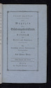 Photograph of Magazin zur Erfahrungsseelenkunde I, 1