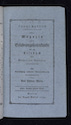 Photograph of Magazin zur Erfahrungsseelenkunde I, 2